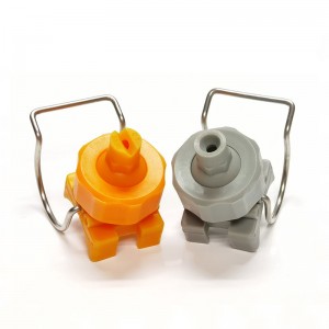 Muovinen säädettävä pallopidike suutin